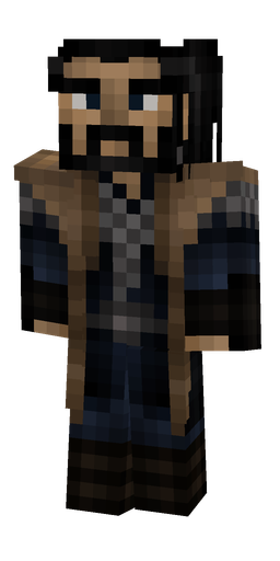 Black skin: body, front render