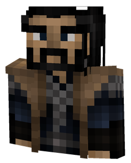 Black skin: bust render