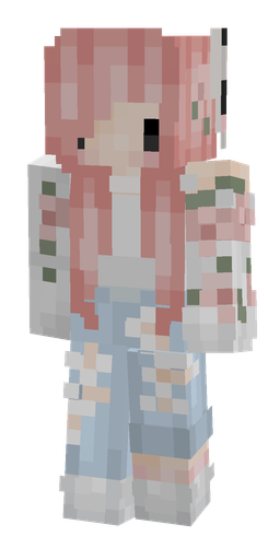 Blue skin: body, front render