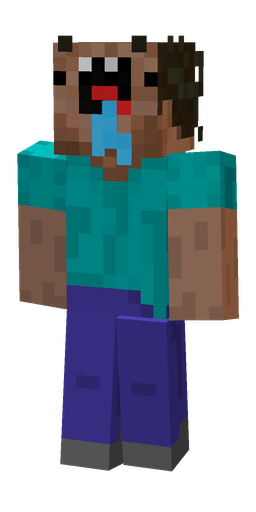 Black skin: body, front render