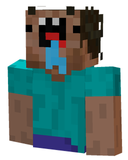 Black skin: bust render