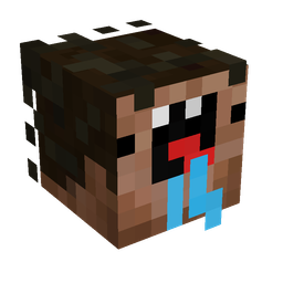 Black skin: head render