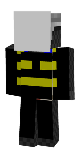 Black skin: body, front render
