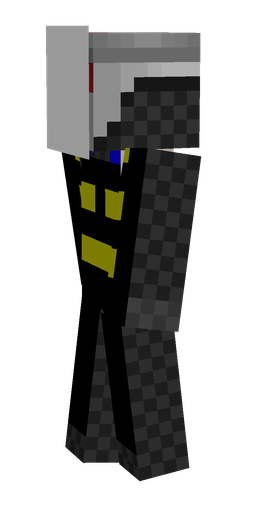 Black skin: body, left side render