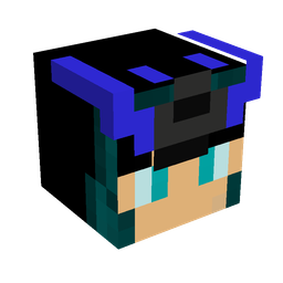 Black skin: head render