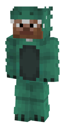 Green skin: body, front render