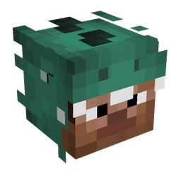 Green skin: head render