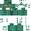 Green skin: raw texture render