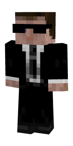 Black skin: body, front render