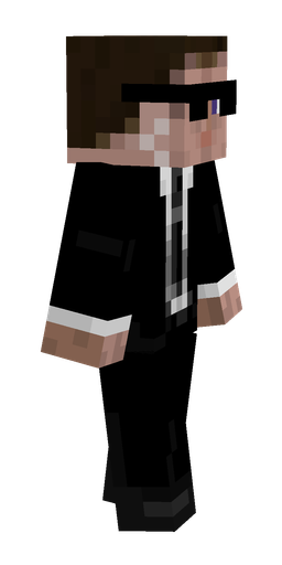 Black skin: body, right side render