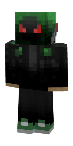 Black skin: body, front render