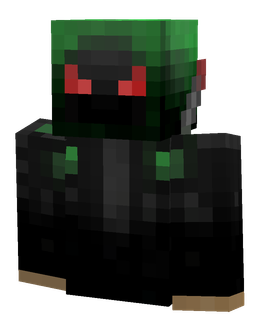 Black skin: bust render