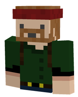 Black skin: bust render