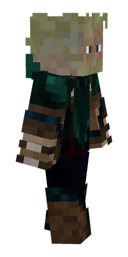 Black skin: body, right side render