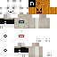 Gray skin: raw texture render