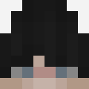 Black skin: face render