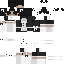 Black skin: raw texture render