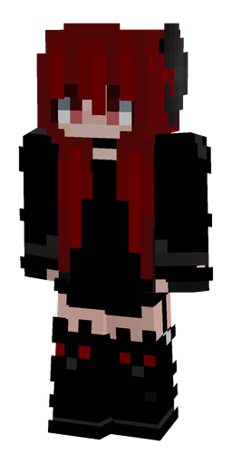 Black skin: body, front render