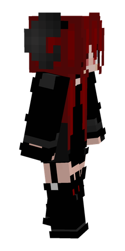 Black skin: body, right side render