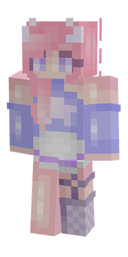 Blue skin: body, front render
