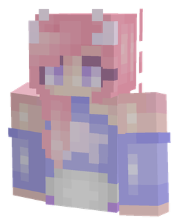 Blue skin: bust render
