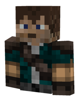 Black skin: bust render