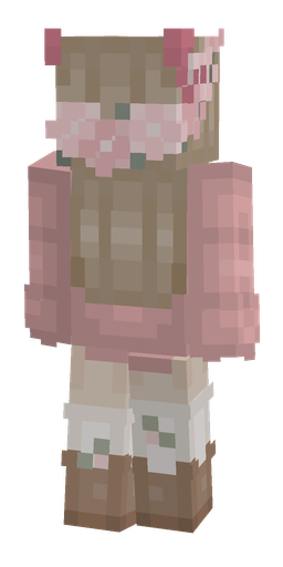 Orange skin: body, back render