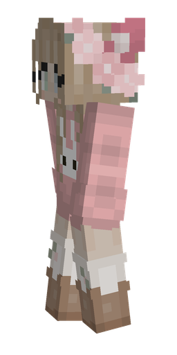 Orange skin: body, left side render