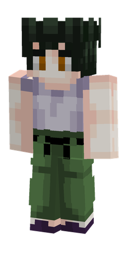 Black skin: body, front render