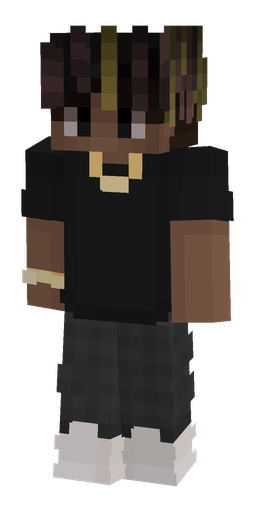 Black skin: body, front render