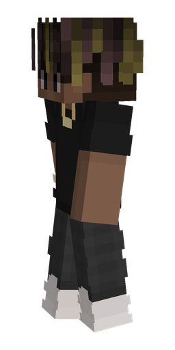 Black skin: body, left side render