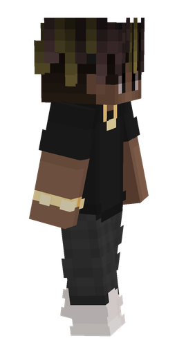 Black skin: body, right side render