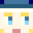 Blue skin: face render
