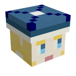 Blue skin: head render