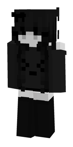 Black skin: body, front render