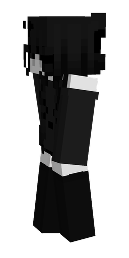 Black skin: body, left side render
