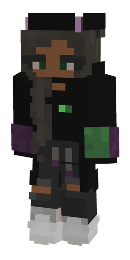 Black skin: body, front render