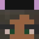 Black skin: face render