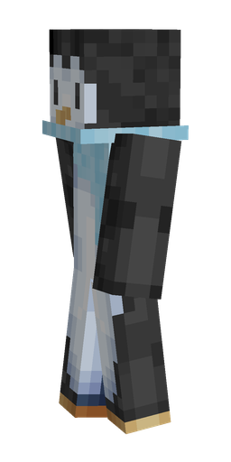 Black skin: body, left side render