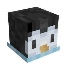 Black skin: head render