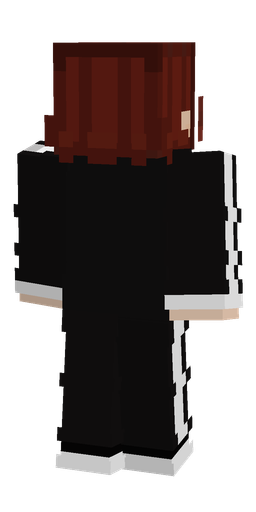 Black skin: body, back render