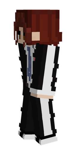 Black skin: body, left side render