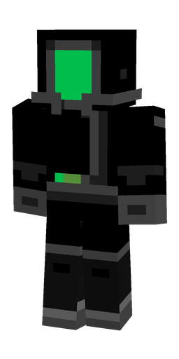 Black skin: body, front render