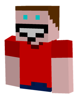 Blue skin: bust render