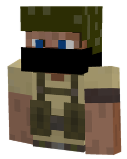Black skin: bust render
