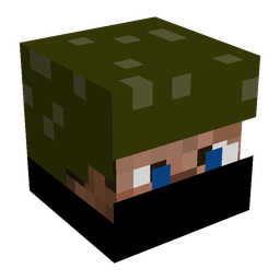Black skin: head render