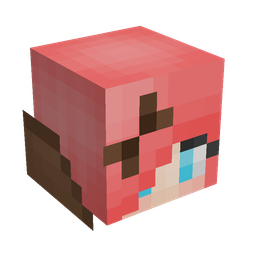Brown skin: head render