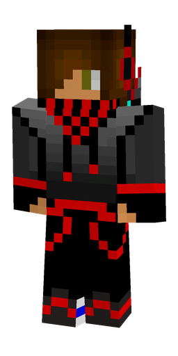 Black skin: body, front render
