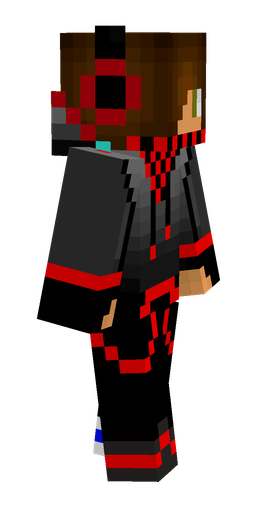 Black skin: body, right side render