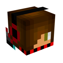 Black skin: head render